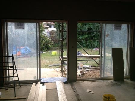 Week15: Living room sliding doors