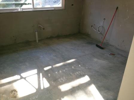 Week17: Kitchen floor levelled